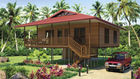 China Light Steel Frame Home Beach Bungalows  factory
