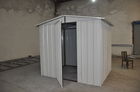 China Moistureproof Construction Steel Metal Car Sheds / Shelters White factory